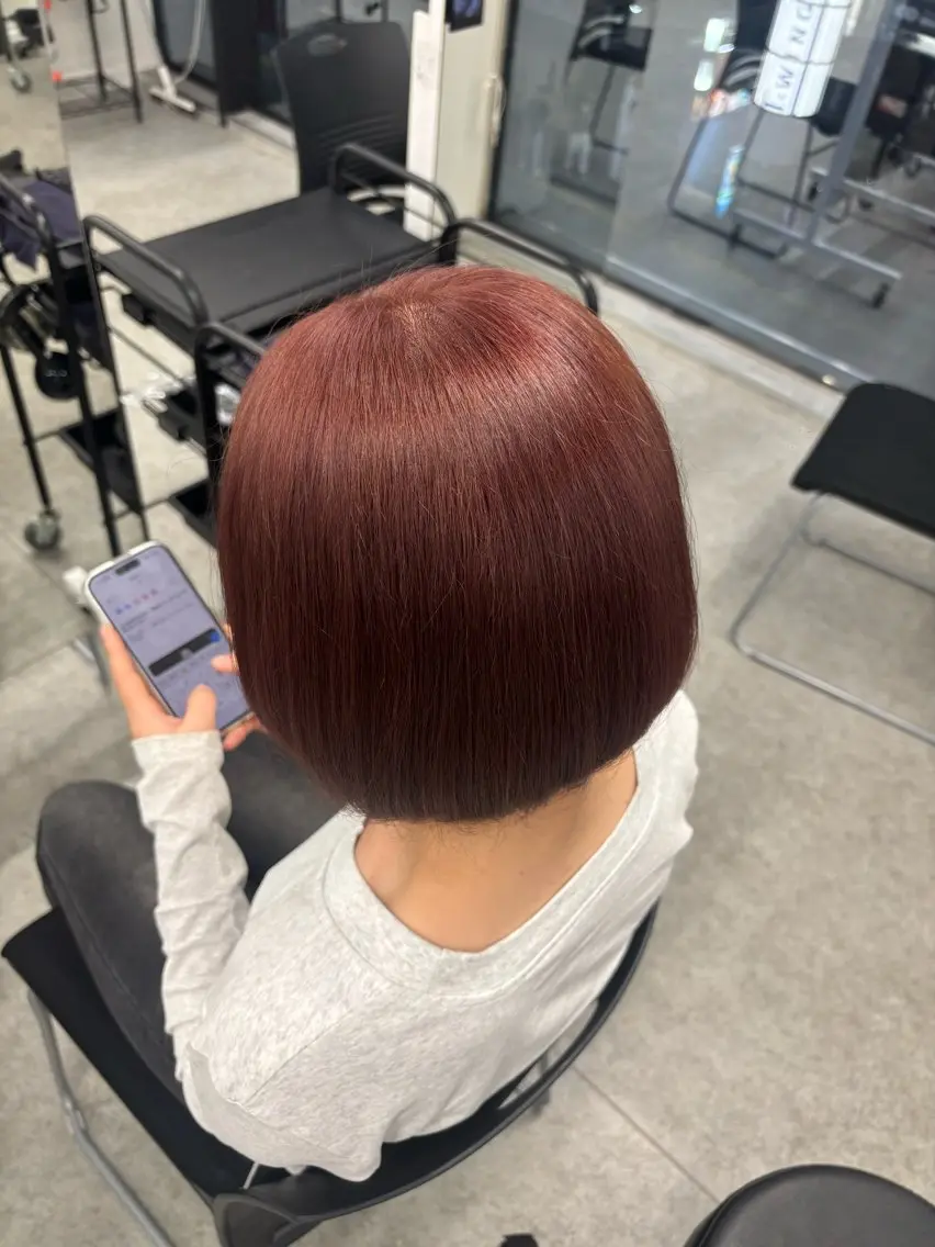 カラー ヘアカラー 韓国/girly 🧼Riju🧼のヘアスタイル