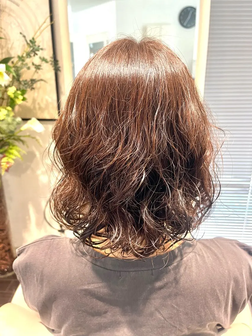 パーマ 髪質改善 🌸フルール　長谷川 愛🌸のヘアスタイル