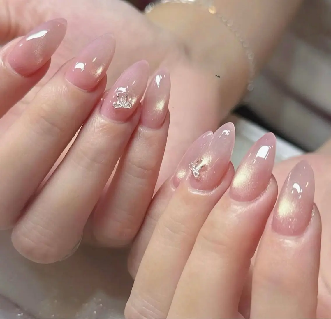 ネイル マグネットネイル ハンドネイル sora ❄️のネイルデザイン