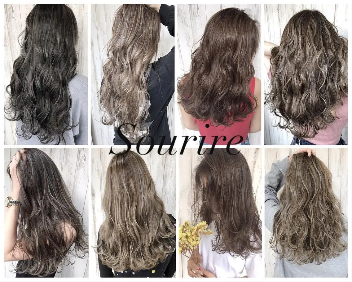 ロング カラー 心斎橋韓国ボブ 好原良真のヘアスタイル