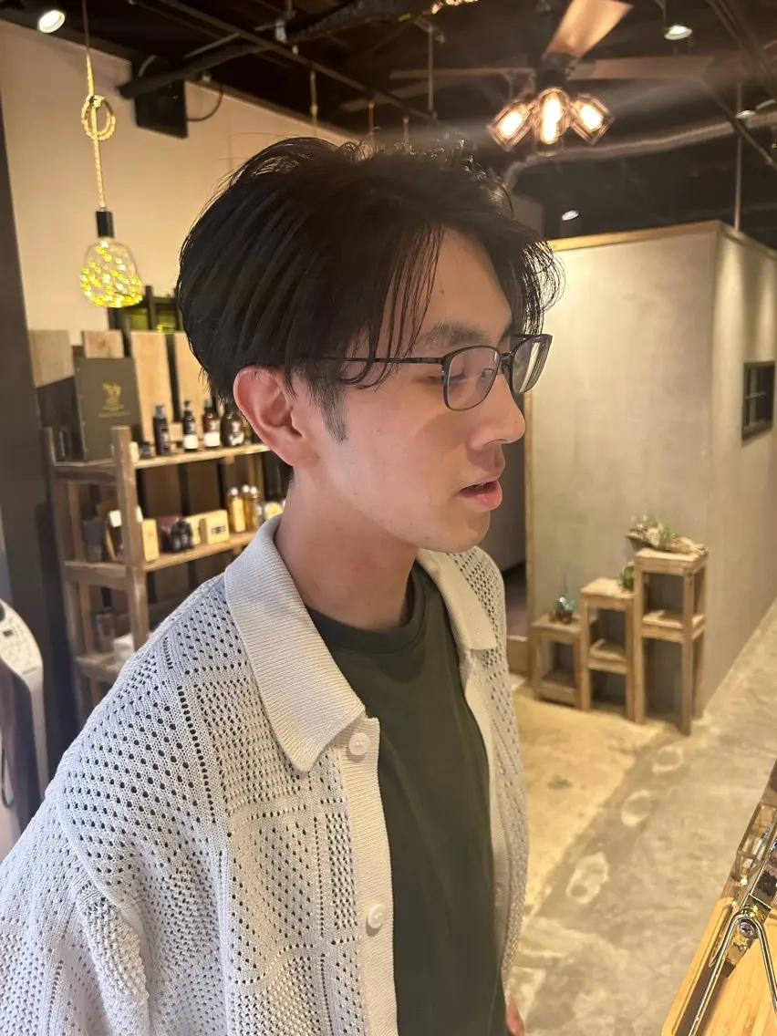 メンズ 北原 紗希のヘアスタイル