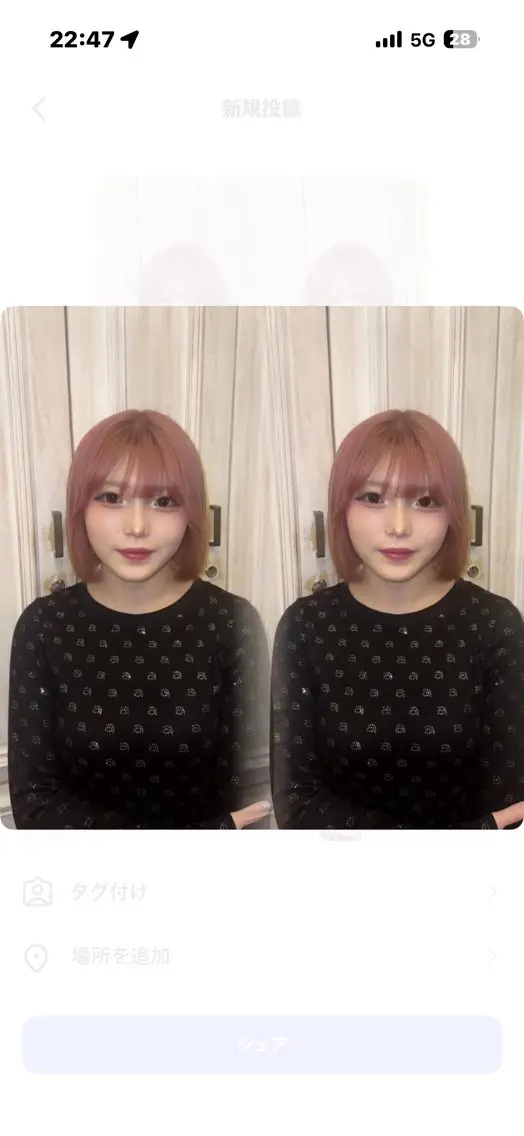 カラー ヘアカラー 杉本 奈々美のヘアスタイル
