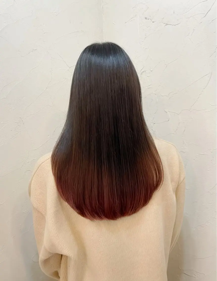 ロング カラー 高柳 麻美のヘアスタイル