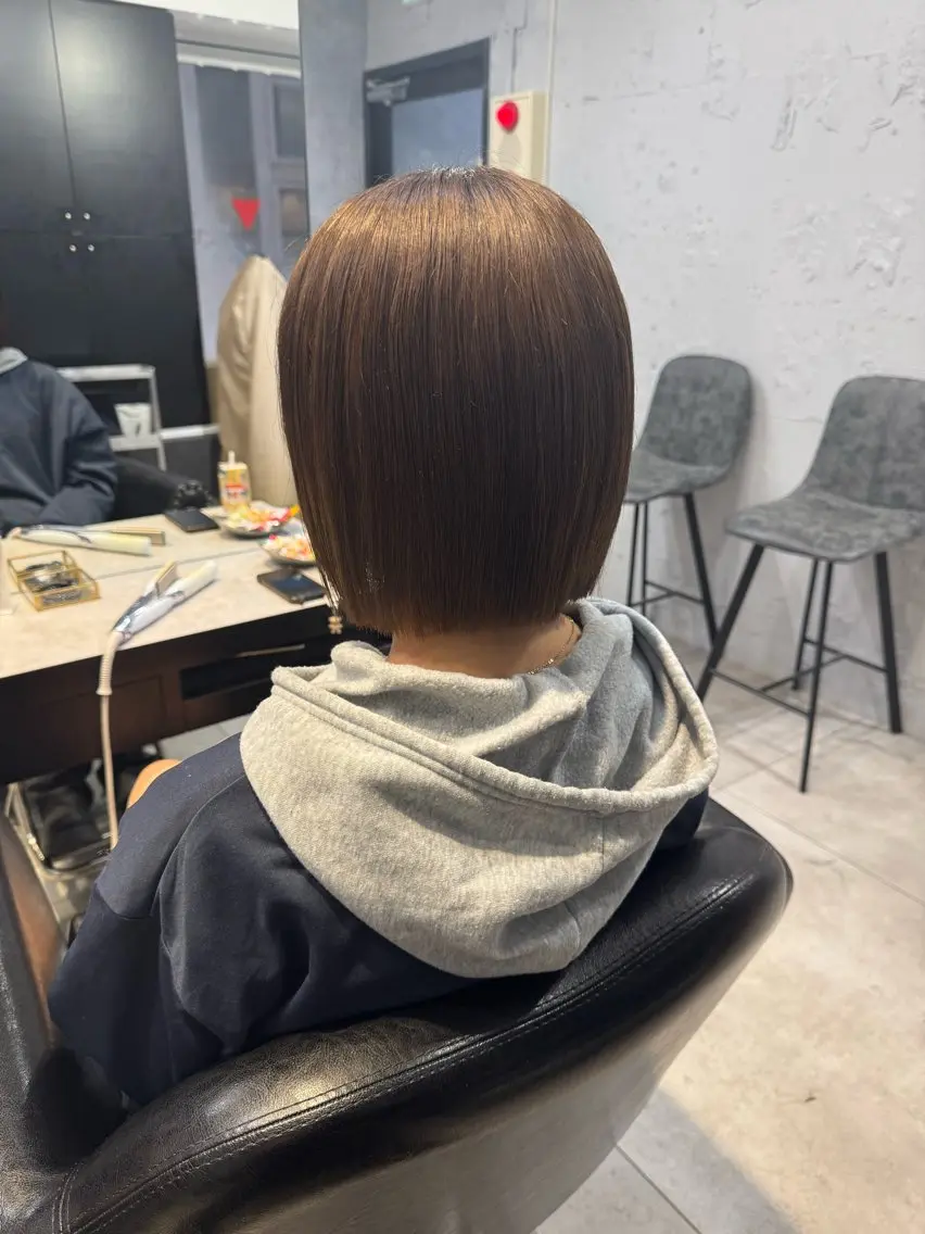 ショート ボブ sayaka 池袋店/カットモデルのヘアスタイル