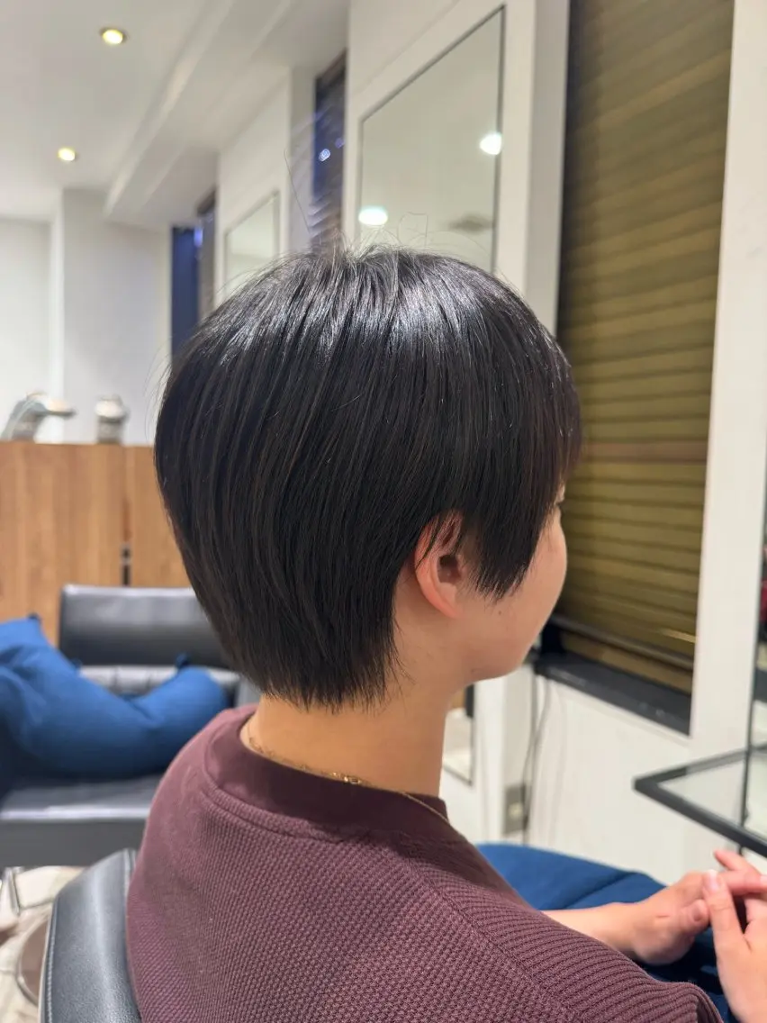 ショート 佐々木 悠安のヘアスタイル