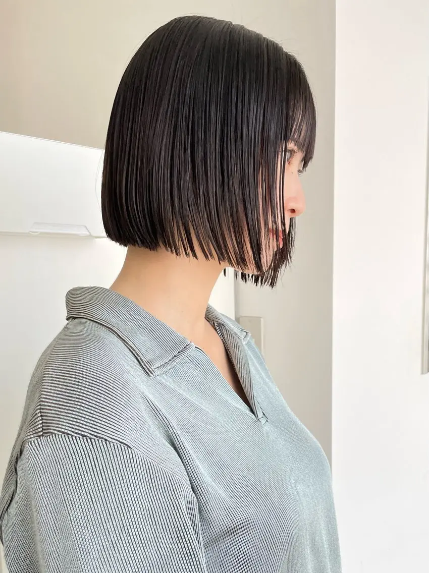 【　（ご新規様）カット＋髪質改善ストレート＋オージュアトリートメント】の写真