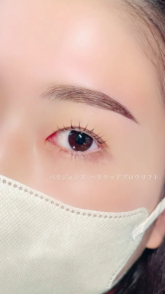 マツエク・マツパ パリジェンヌラッシュリフト マツパ Nao店長 /ルヴォルテ大須のマツエク・マツパデザイン