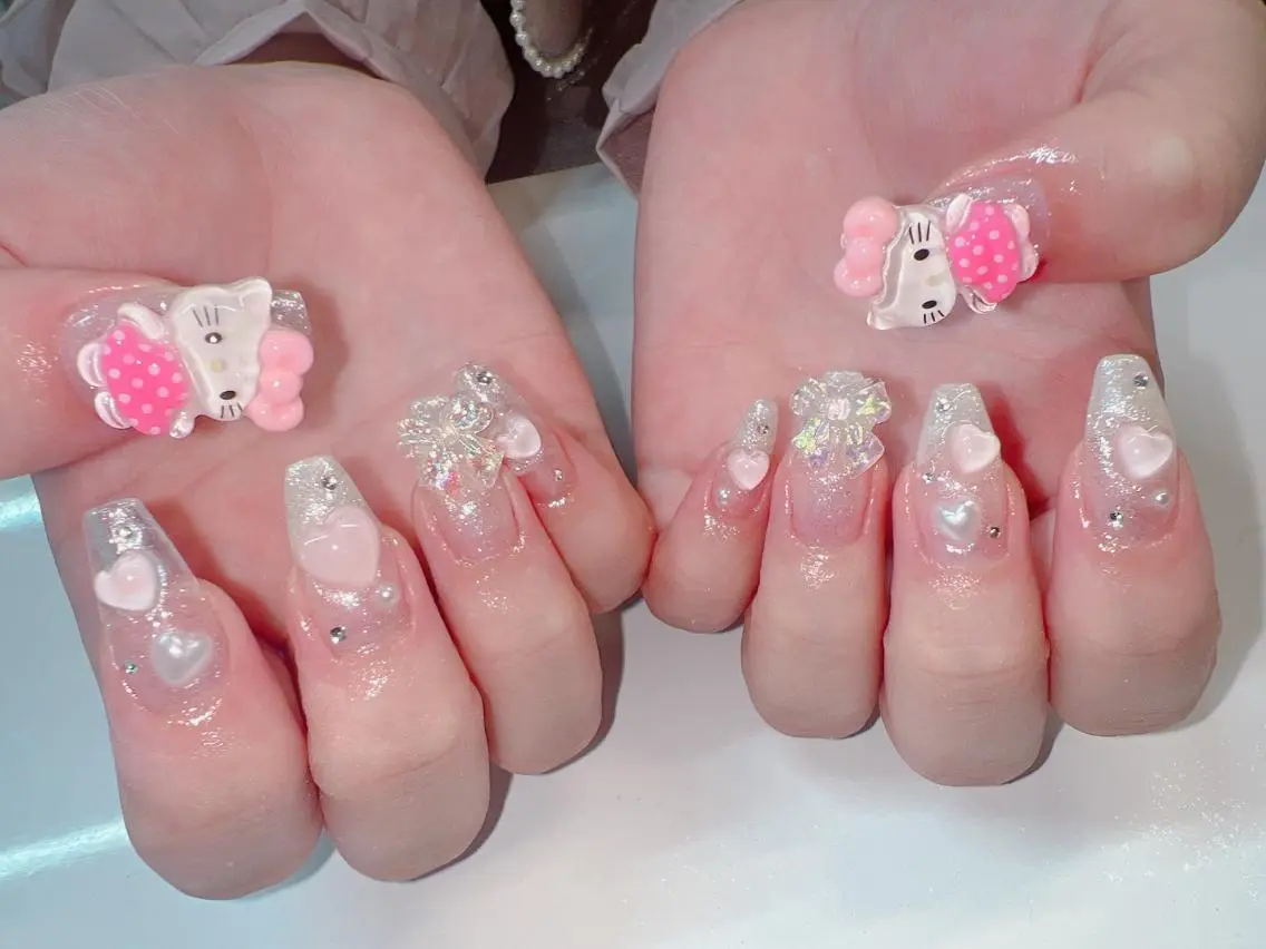 ネイル 持ち込み ハンドネイル 💊大阪/心斎橋 moni🧠のネイルデザイン