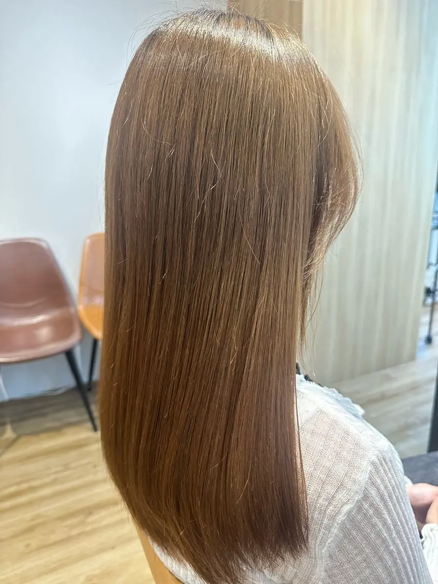 セミロング カラー ヘアカラー トリートメント ✨✂️Nori ✂️✨のヘアスタイル