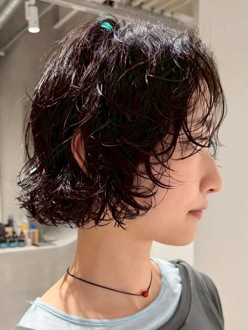 パーマ 宮田 眞咲のヘアスタイル