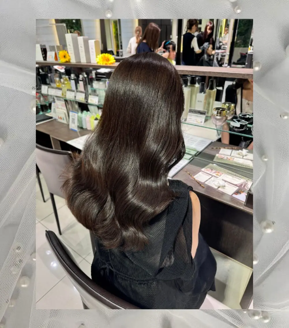 カラー ブラウンカラー ヘアカラー トリートメント みゆ💖💫透明感 カラー／ヘアアレンジのヘアスタイル