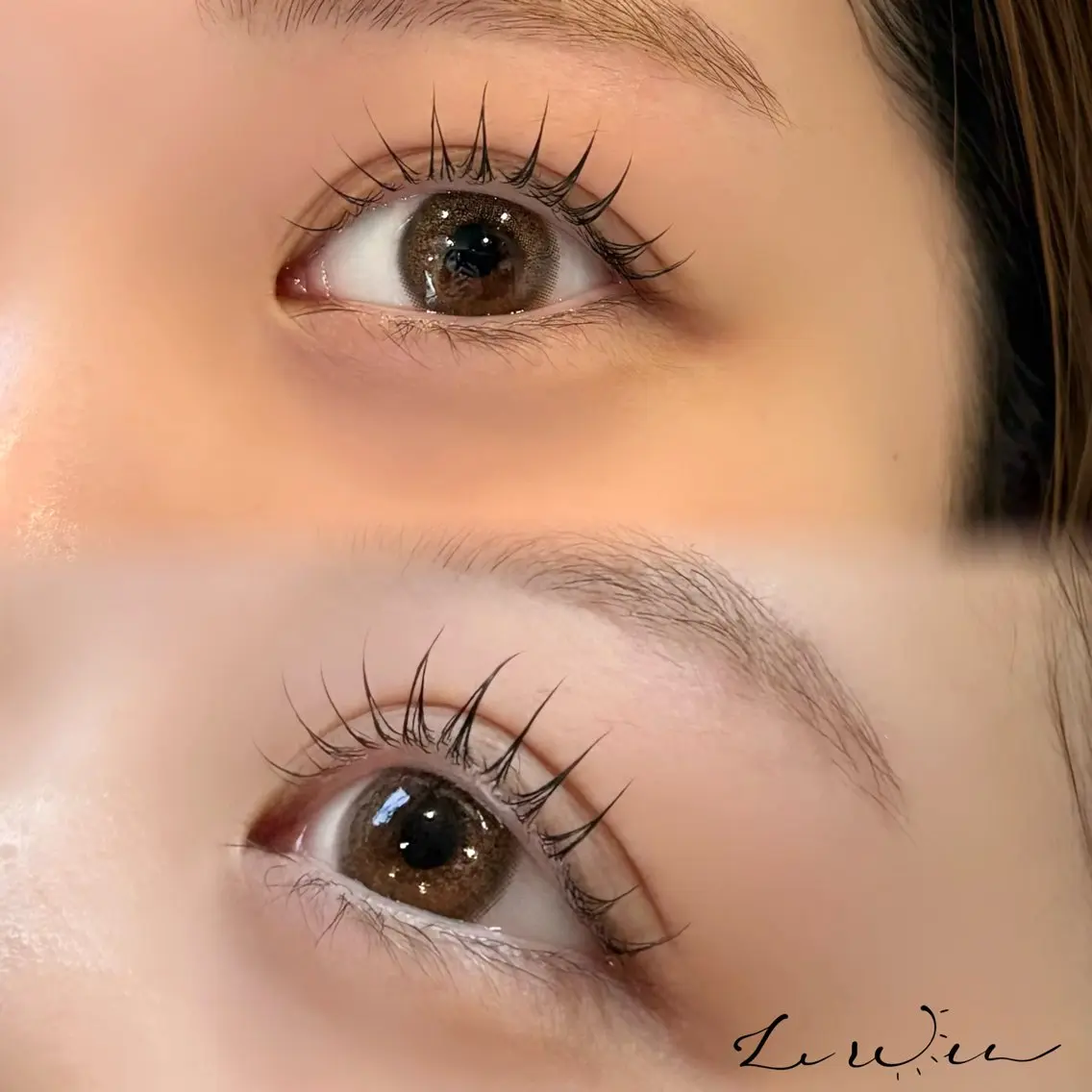 マツエク・マツパ マツパ Le re:en azusaのマツエク・マツパデザイン