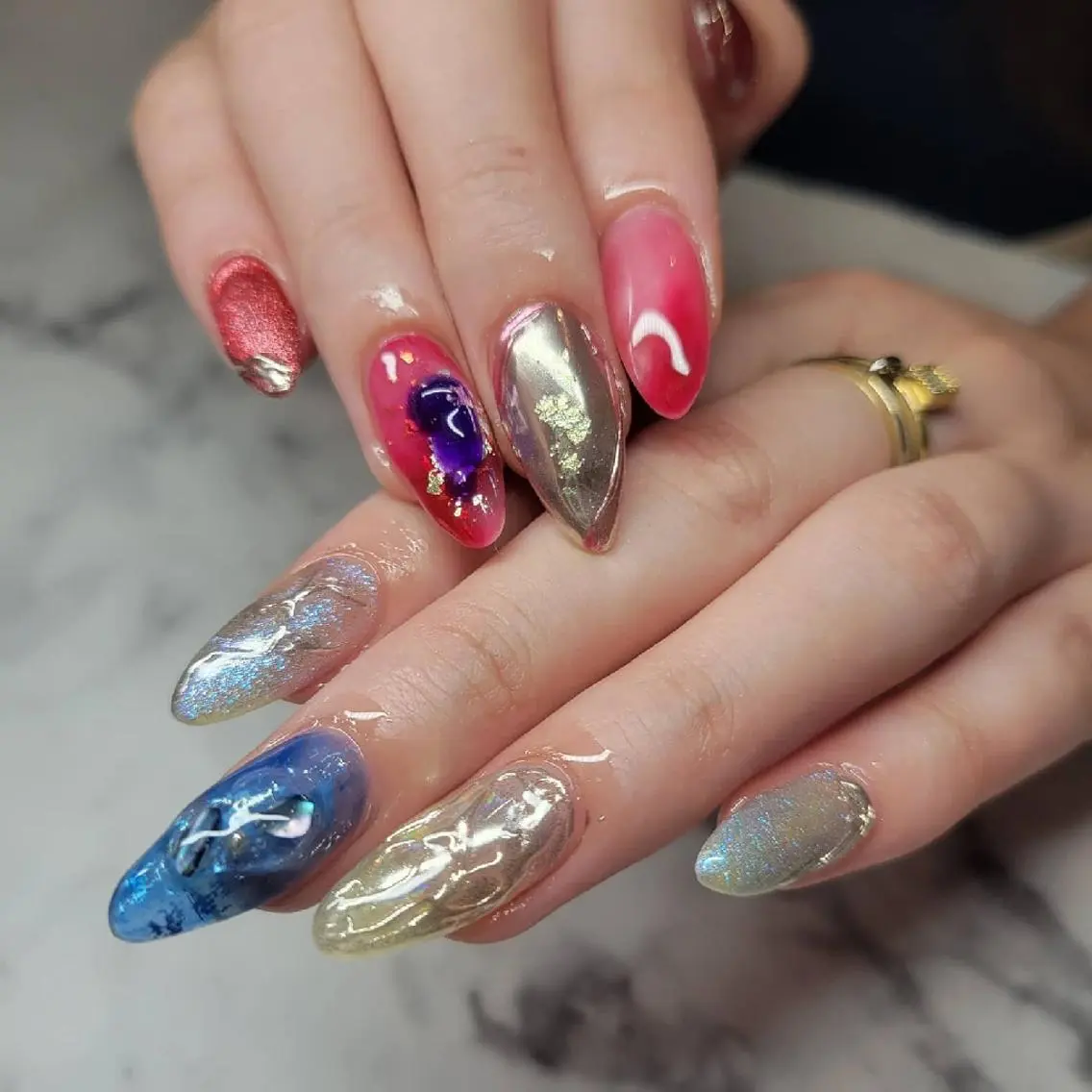 ネイル スカルプネイル Nail salon Coco【溝の口駅】のネイルデザイン