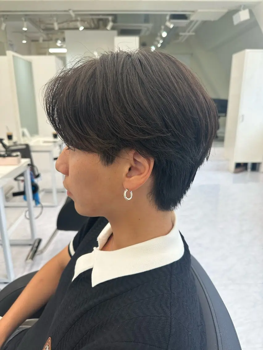 パーマ メンズ ダウンパーマ メンズパーマ 岡部 琉斗のヘアスタイル