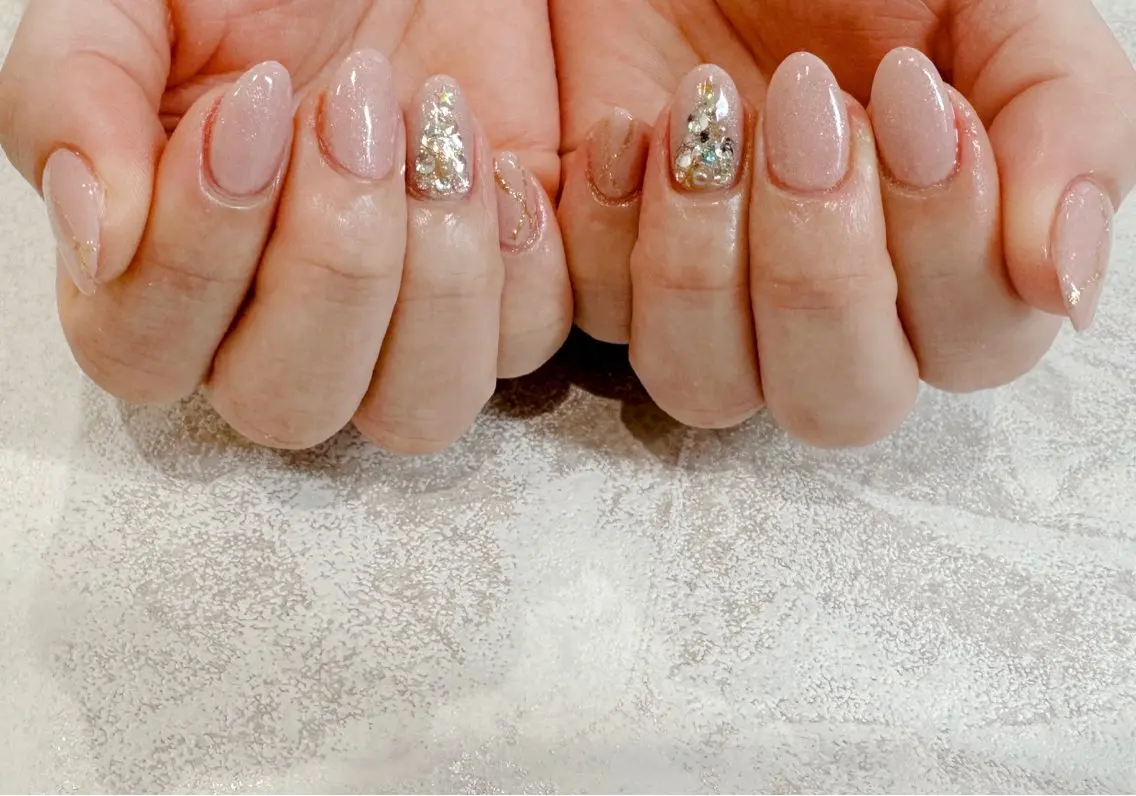 ネイル ジェルネイル パラジェル 冬ネイル クリスマス ハンドネイル Luana nail (ルアナネイル)のネイルデザイン