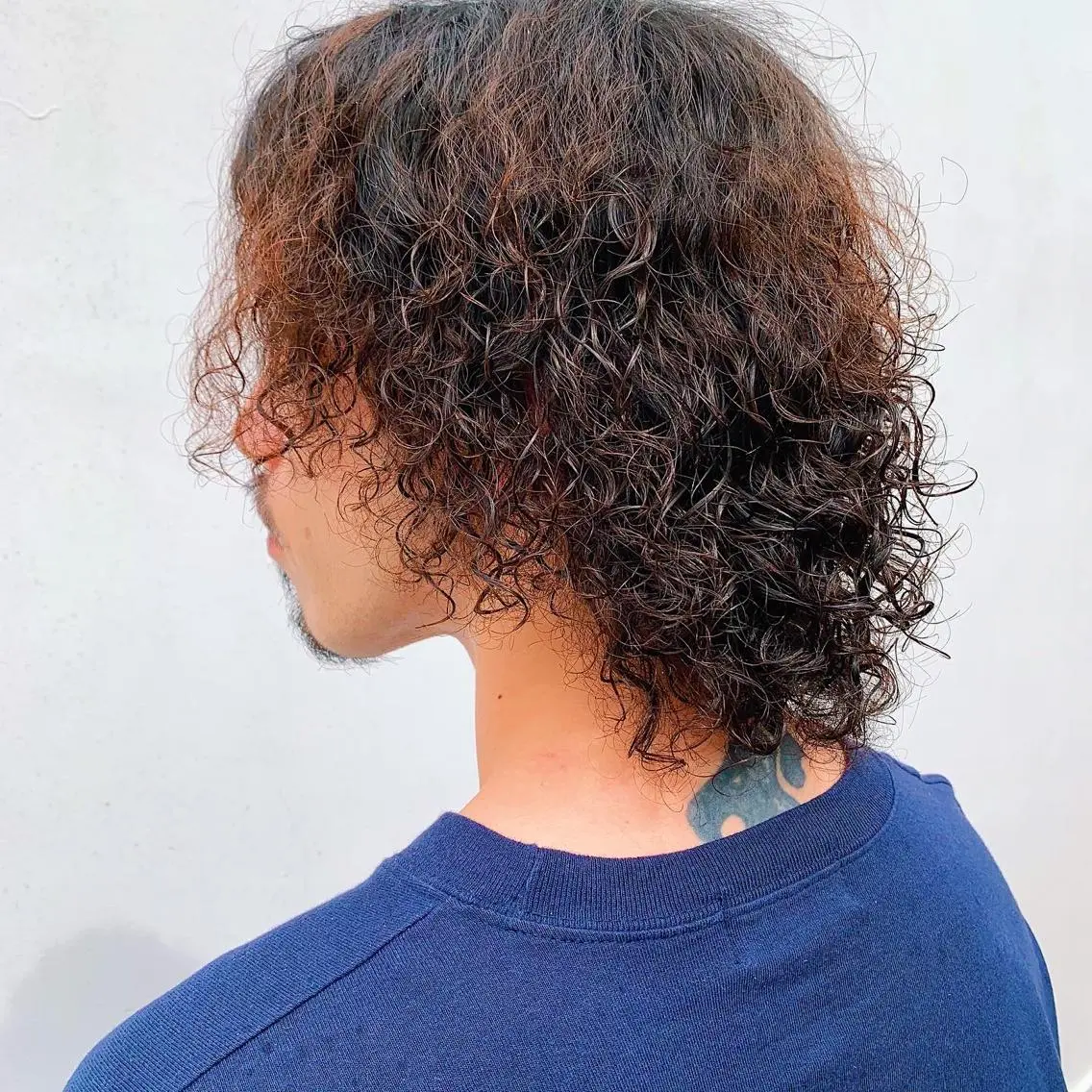 パーマ メンズ 中川 竜誠のヘアスタイル