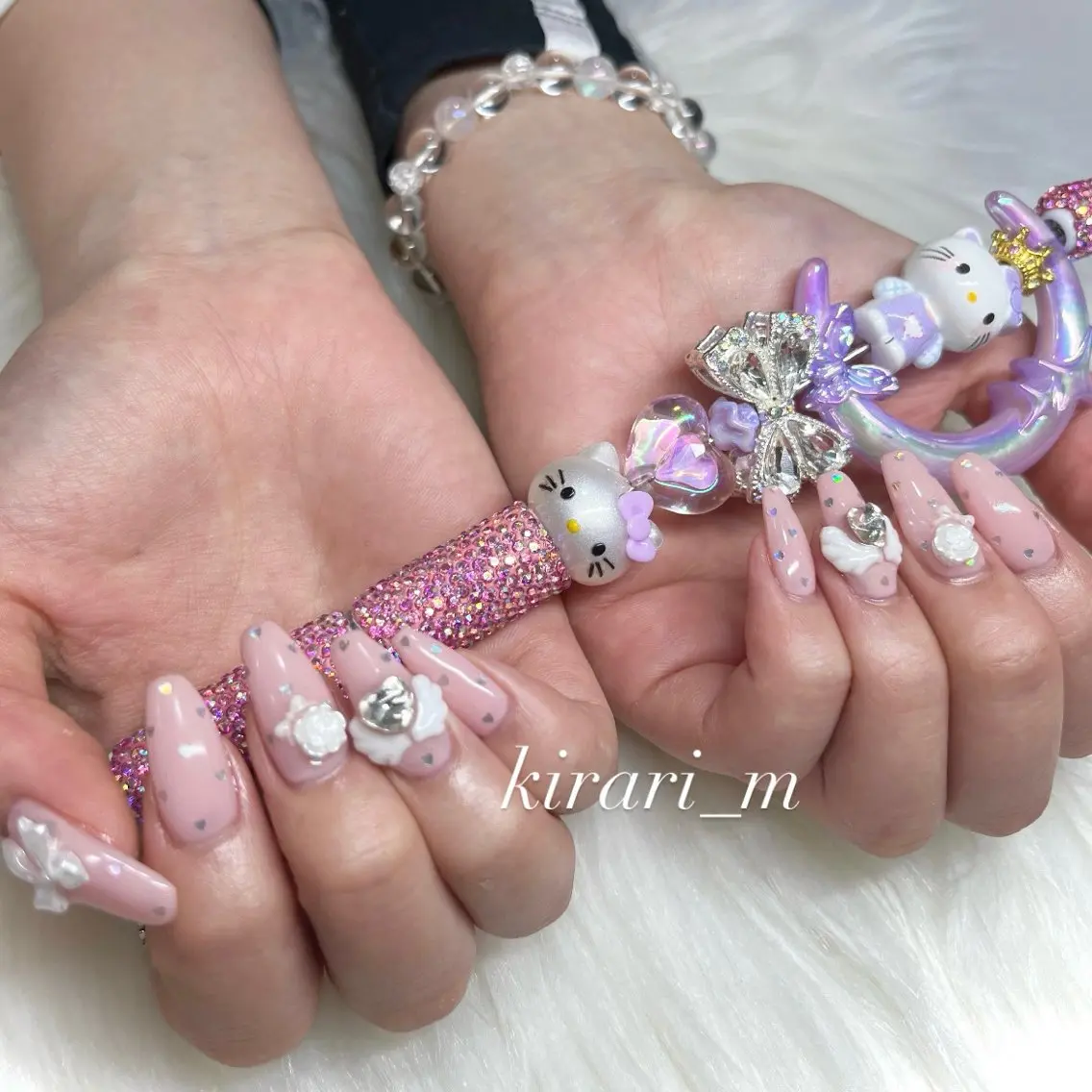 ネイル 持ち込み ハンドネイル 梅田private 🌸Sakuraのネイルデザイン
