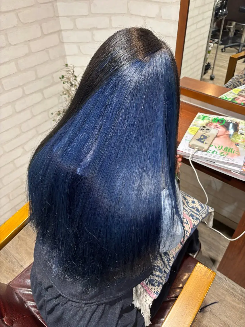 🩵ワンカラー+トリートメントの写真