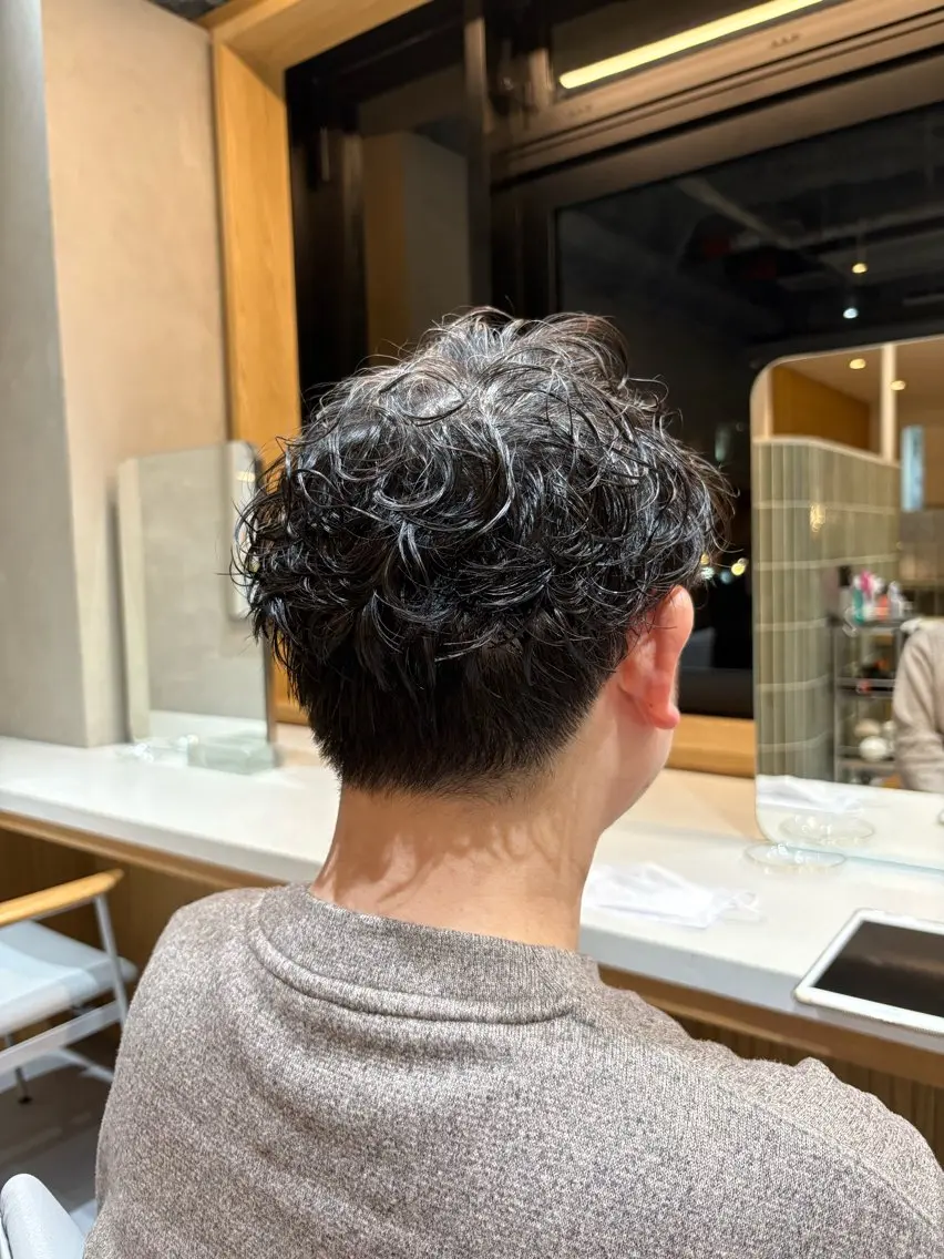 【メンズ限定】カット&パーマ🌀の写真