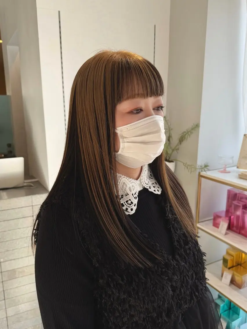 ロング カラー シプレ ayumiのヘアスタイル
