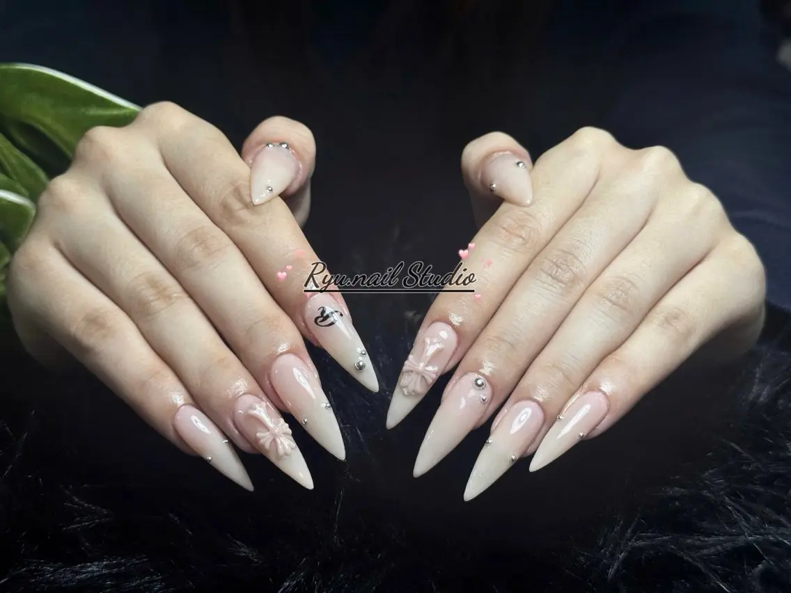 ネイル 韓国ネイル ワンホンネイル ハンドネイル Ryu Nail YukiChanのネイルデザイン