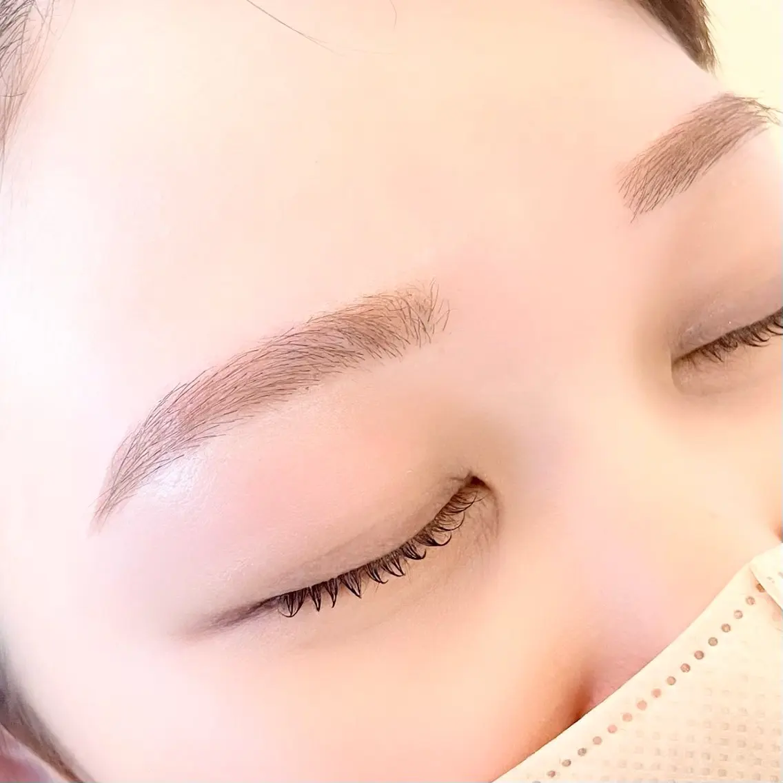 ＼特別価格🍃／【美眉】アイブロウワックス(WAX脱毛+毛量調整)メイク仕上げ込み♪の写真