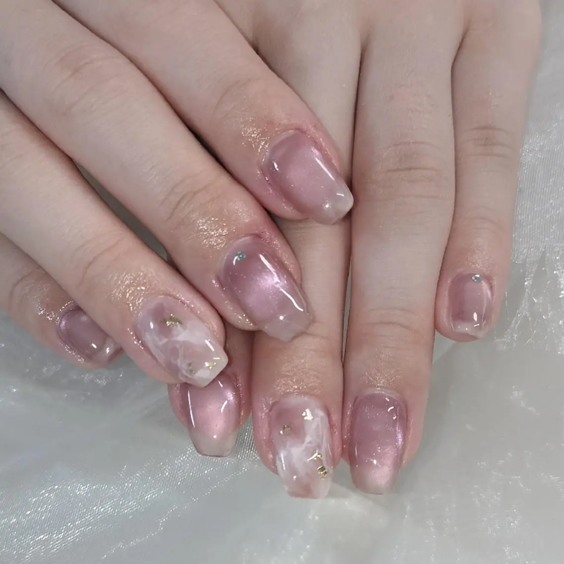 ネイル ハンドネイル kahosan 𓆉のネイルデザイン
