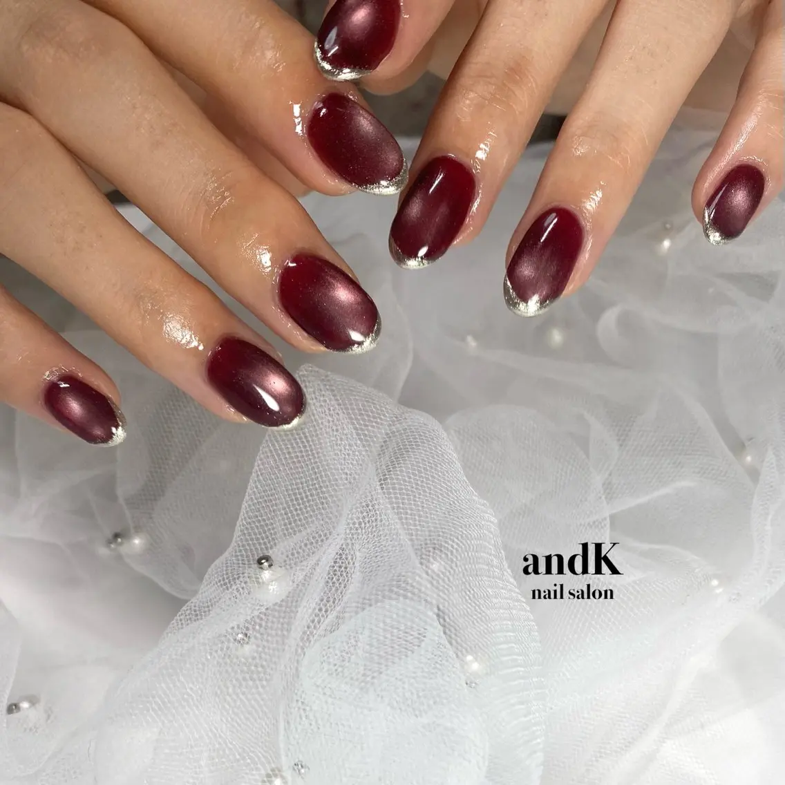 ネイル マグネットネイル andK nail salonのネイルデザイン