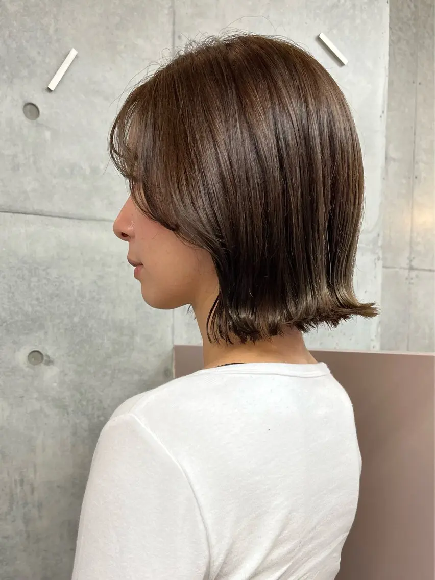 ミディアム カラー ティセラ/ カットモデル募集中のヘアスタイル