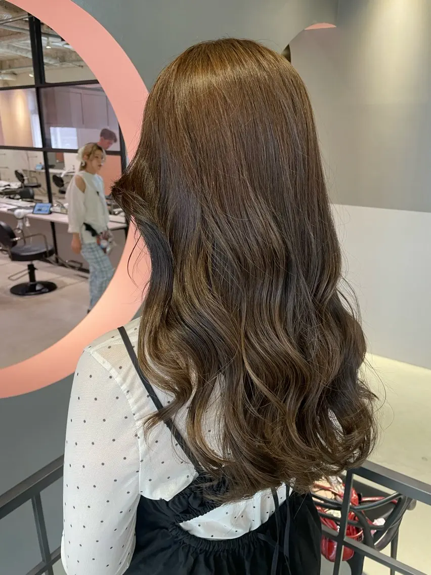 カラー ヘアカラー ないとう ゆうかのヘアスタイル