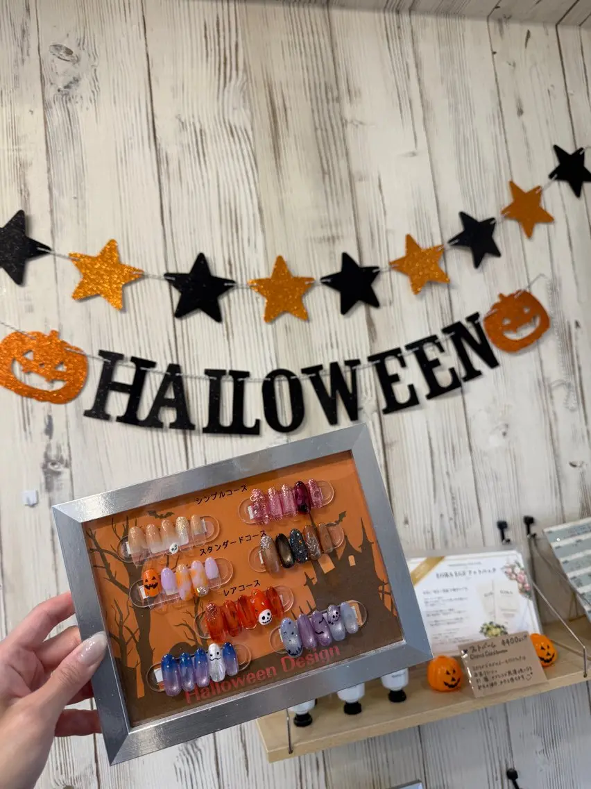 ネイル ハロウィン Nail Rea 🫧ayaka🫧のネイルデザイン