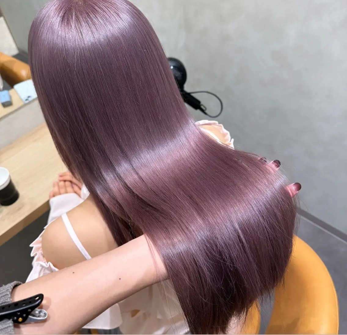 ロング ヘアカラー トリートメント ‎🤍札幌ハイトーン 🤍シンゴのヘアスタイル