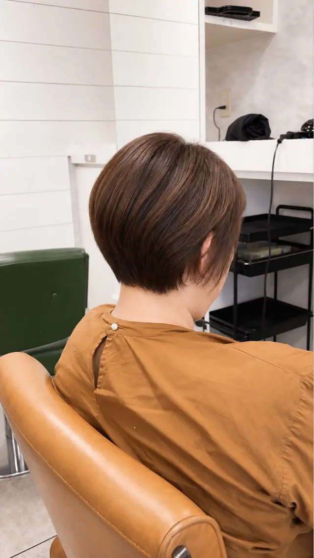 ショート カラー カット ヘアカラー 似合わせ/33歳 /店長 村上直也のヘアスタイル