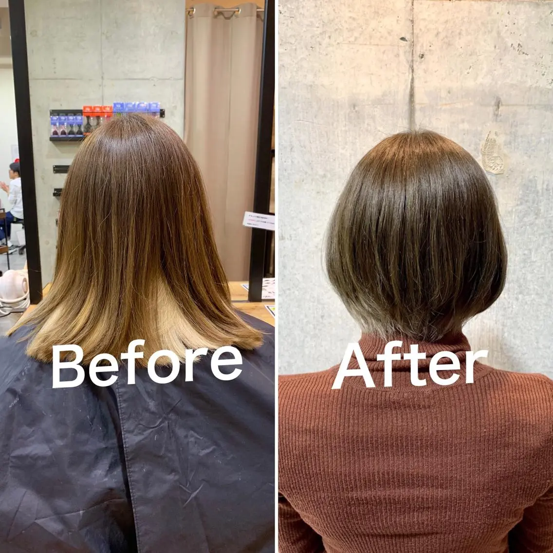 カラー カット トリートメント 佐瀬竜矢PRIMAL /portのヘアスタイル