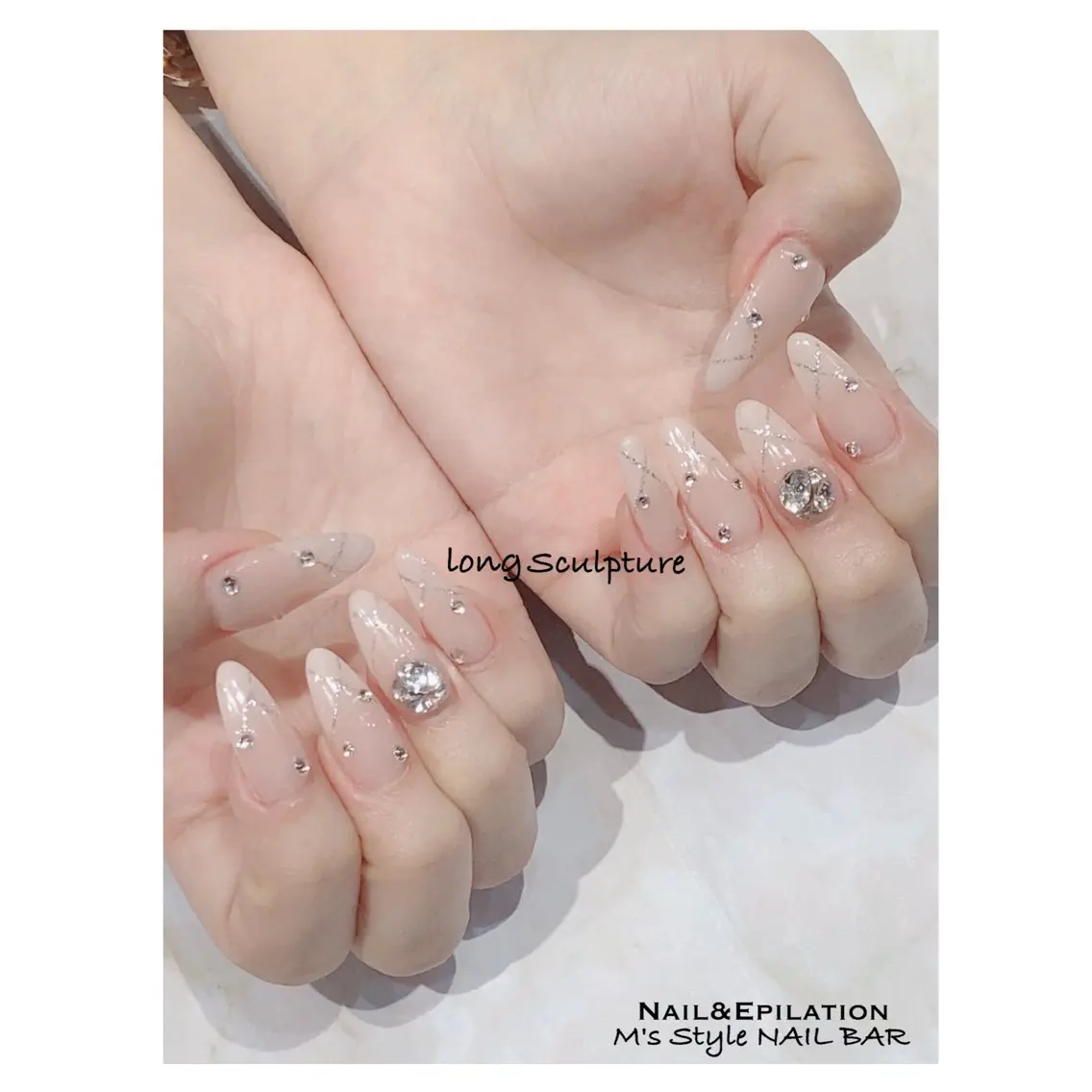 ネイル 成人式 フットネイル フレンチネイル ジェルネイル 韓国ネイル ハンドネイル M's Style NAIL BARのネイルデザイン