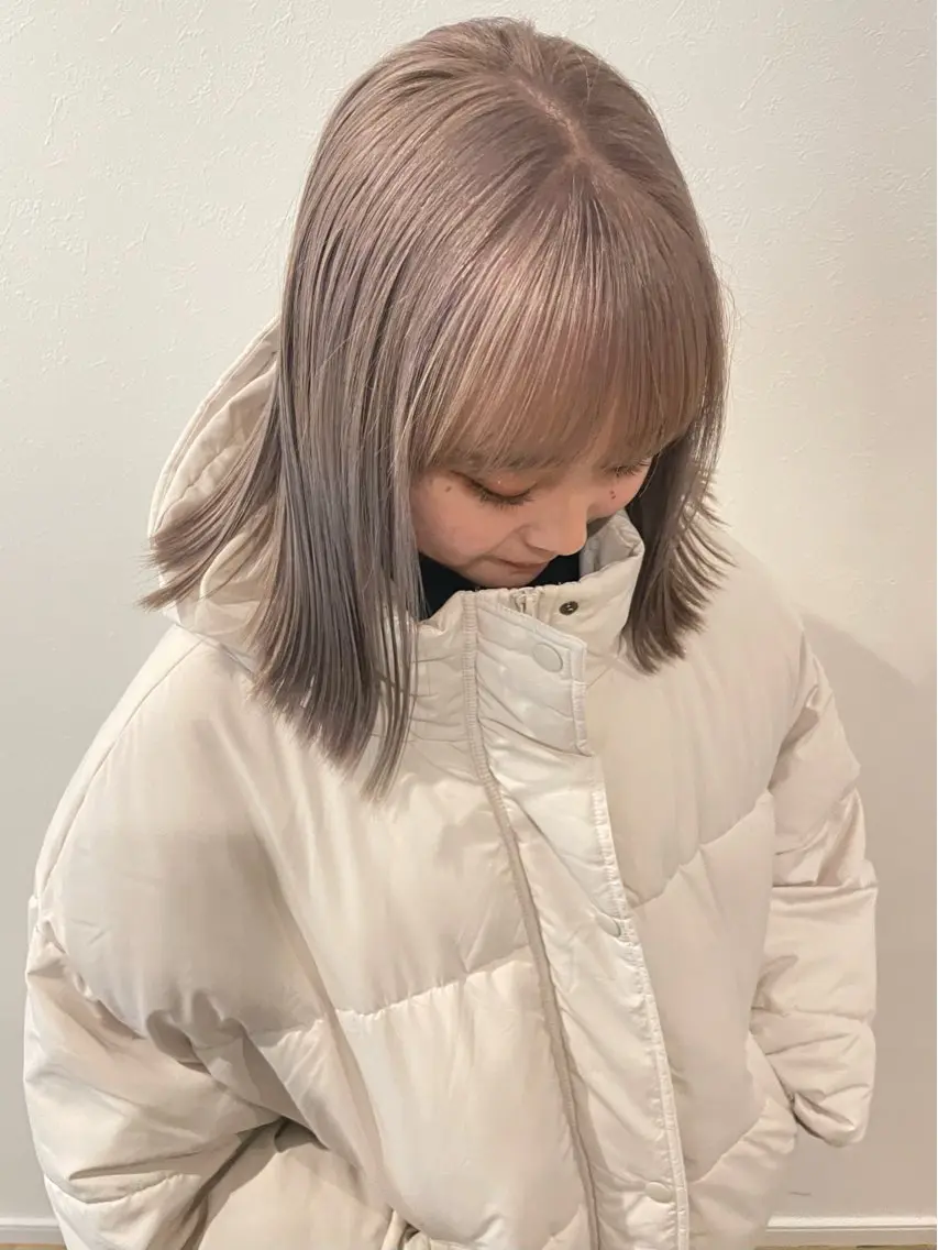 【学割U24限定★】カット+ダブルカラー+トリートメント¥22000→¥13200の写真
