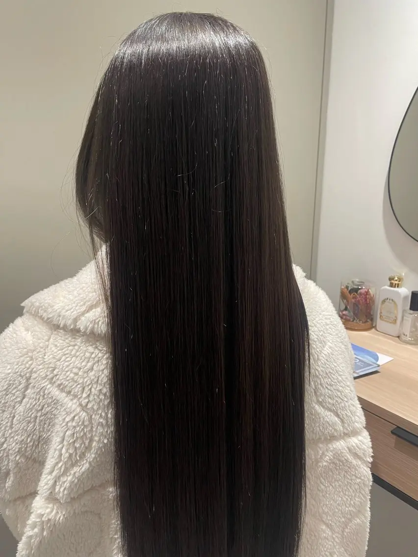 ロング カラー 透明感カラー 本間里利果/カット・ カラーモデル募集中✨のヘアスタイル