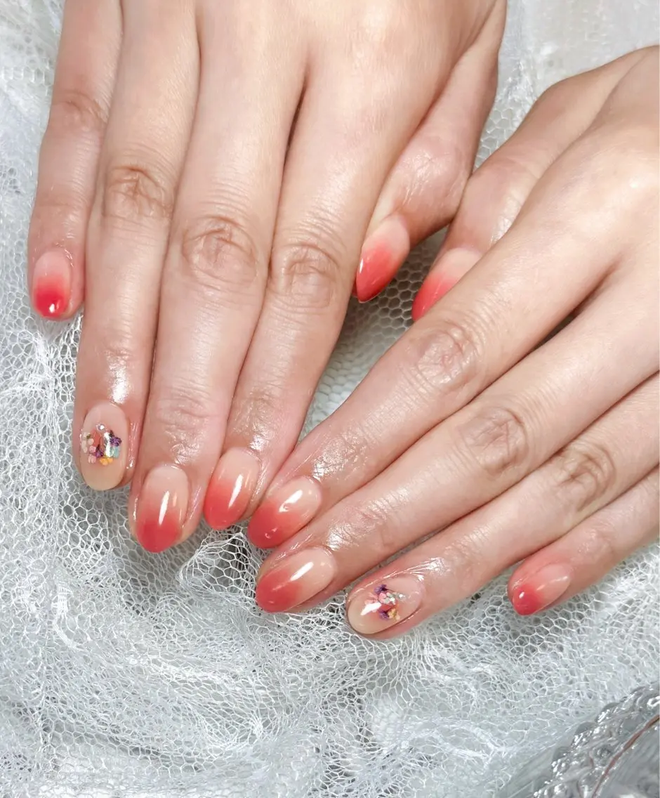 ネイル フラワーネイル NailsbyT N.Sugamoのネイルデザイン
