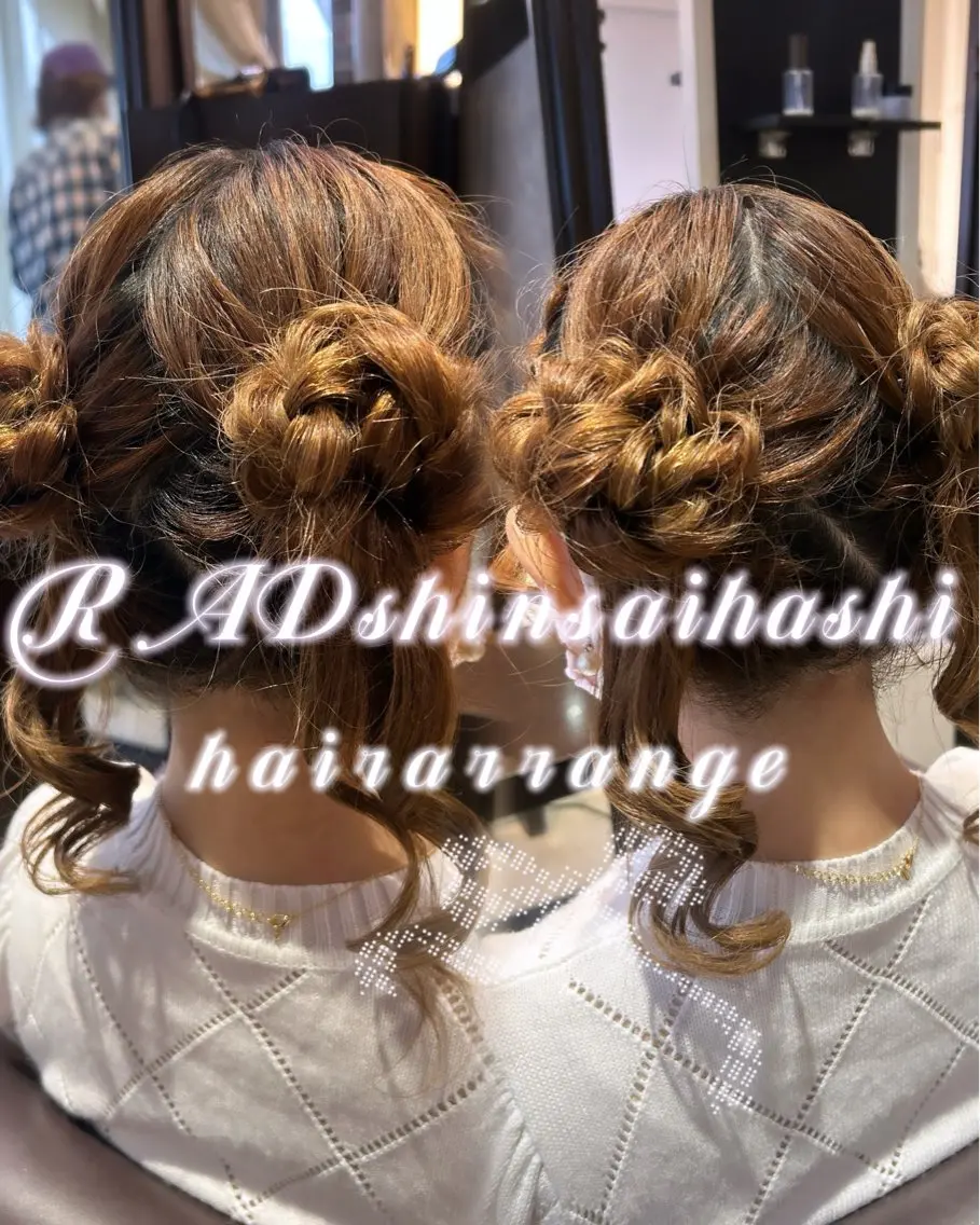 ヘアアレンジ RAD心斎橋 .†⋆RICOのマツエク・マツパデザイン