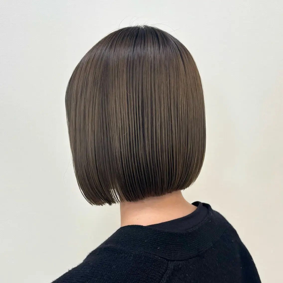 ショート 前下がりボブ ボブ 大知 眞子のヘアスタイル