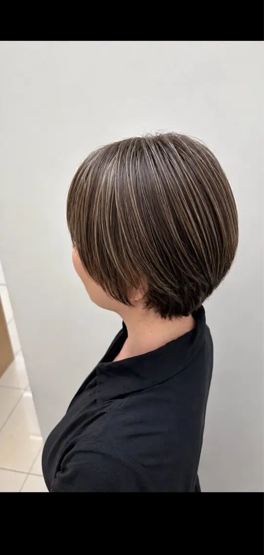 カラー ヘアカラー 成瀬スパイラル パーマ清水大隼のヘアスタイル
