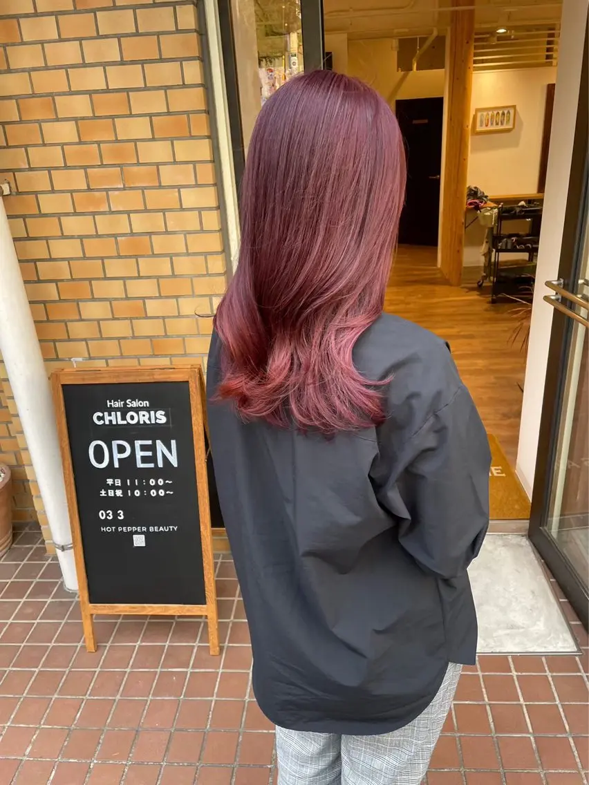 ミディアム ゆだい ワンカラー✨ ダブルカラー❄️のヘアスタイル