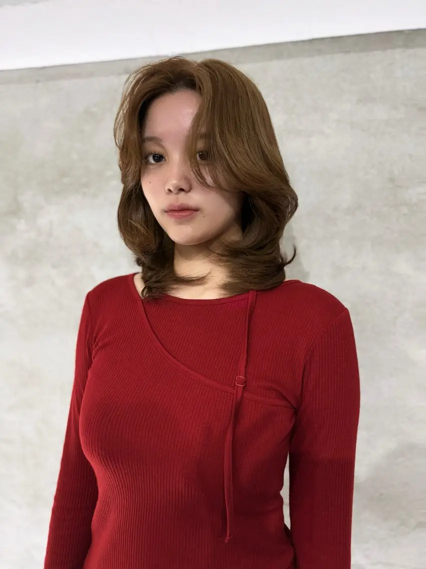 ヘアカラー sena⌇ベージュ⌇ ブリーチなしWカラーのヘアスタイル