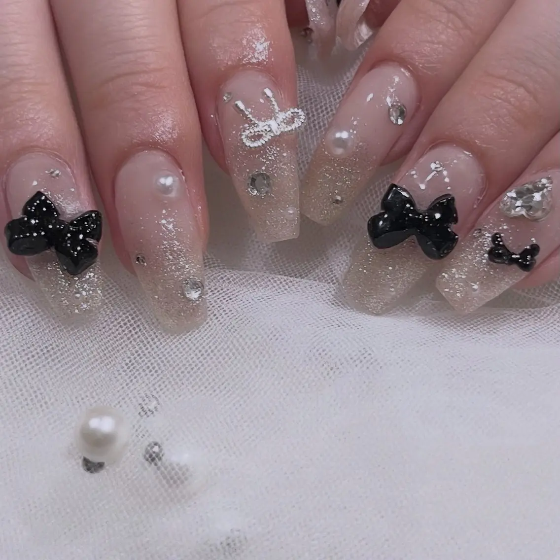 ネイル ハンドネイル 🧁fein. nana🩵のネイルデザイン
