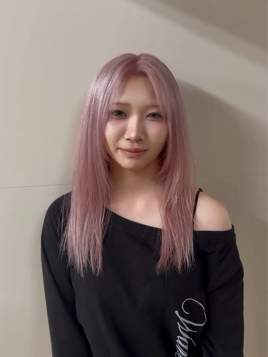 カラー ヘアカラー 龍 颯斗のヘアスタイル
