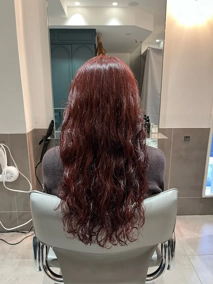 ロング カラー カット ヘアカラー トリートメント ヘアセット 🌻暖色カラー🌻 sakuraのヘアスタイル