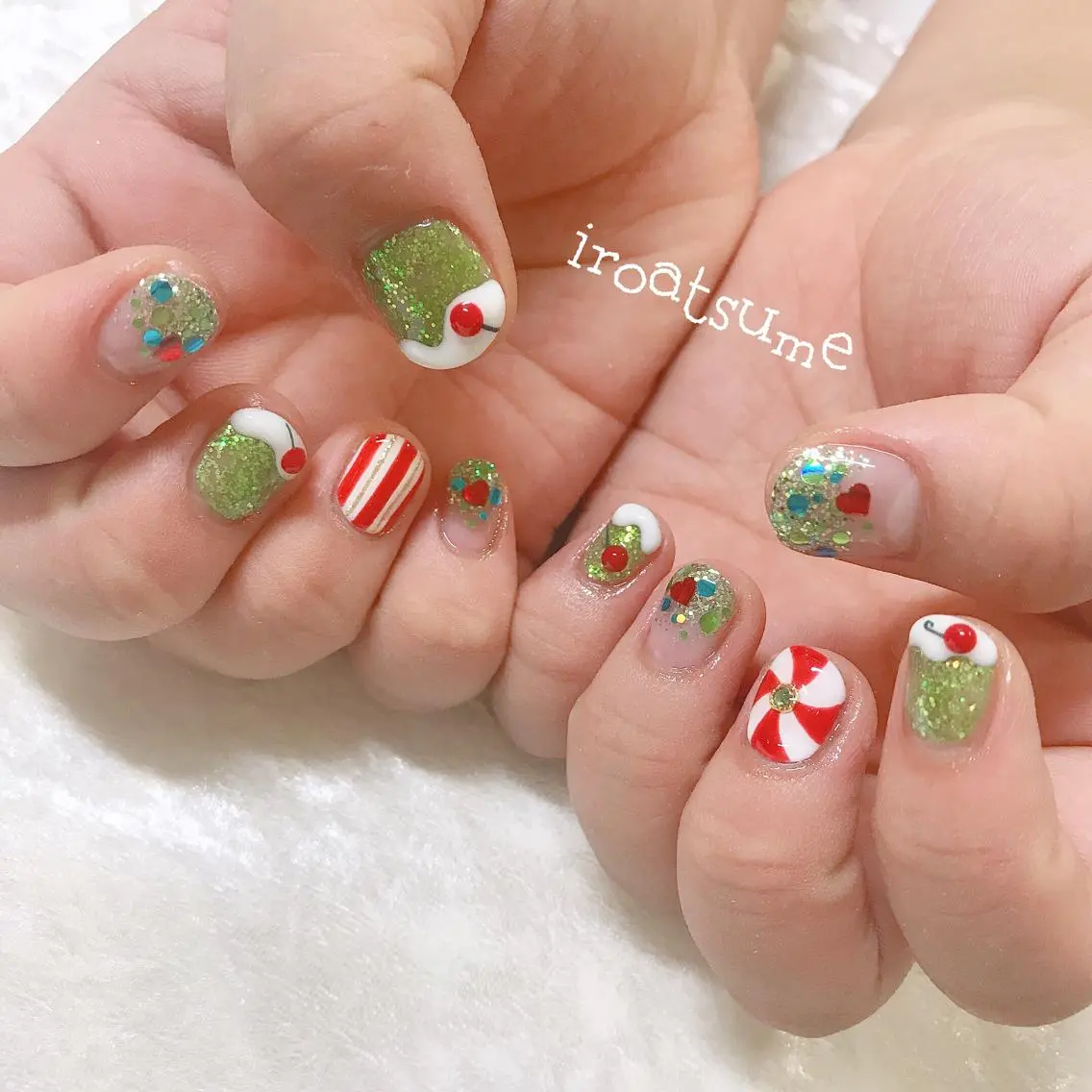 ネイル nail salon iroatsumeのネイルデザイン
