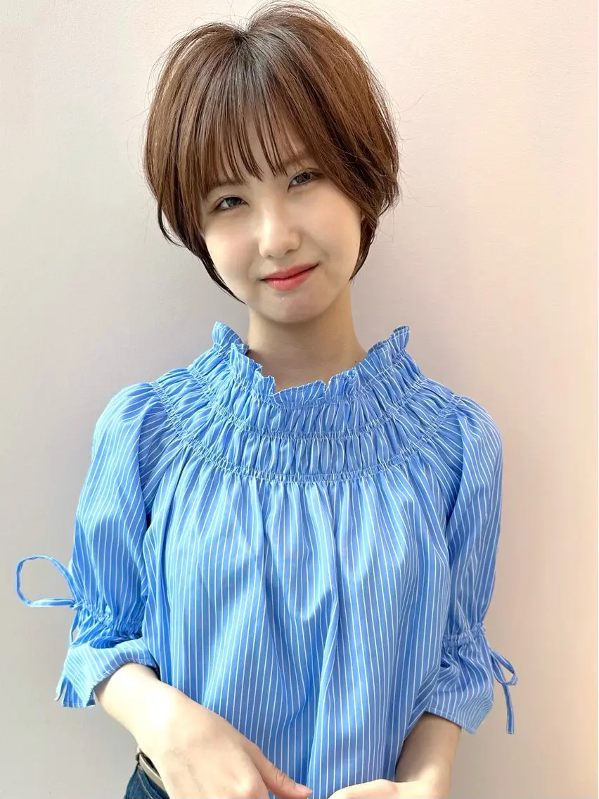 ショート カット ヘアカラー トリートメント 【店長】Lond山本 大輔のヘアスタイル
