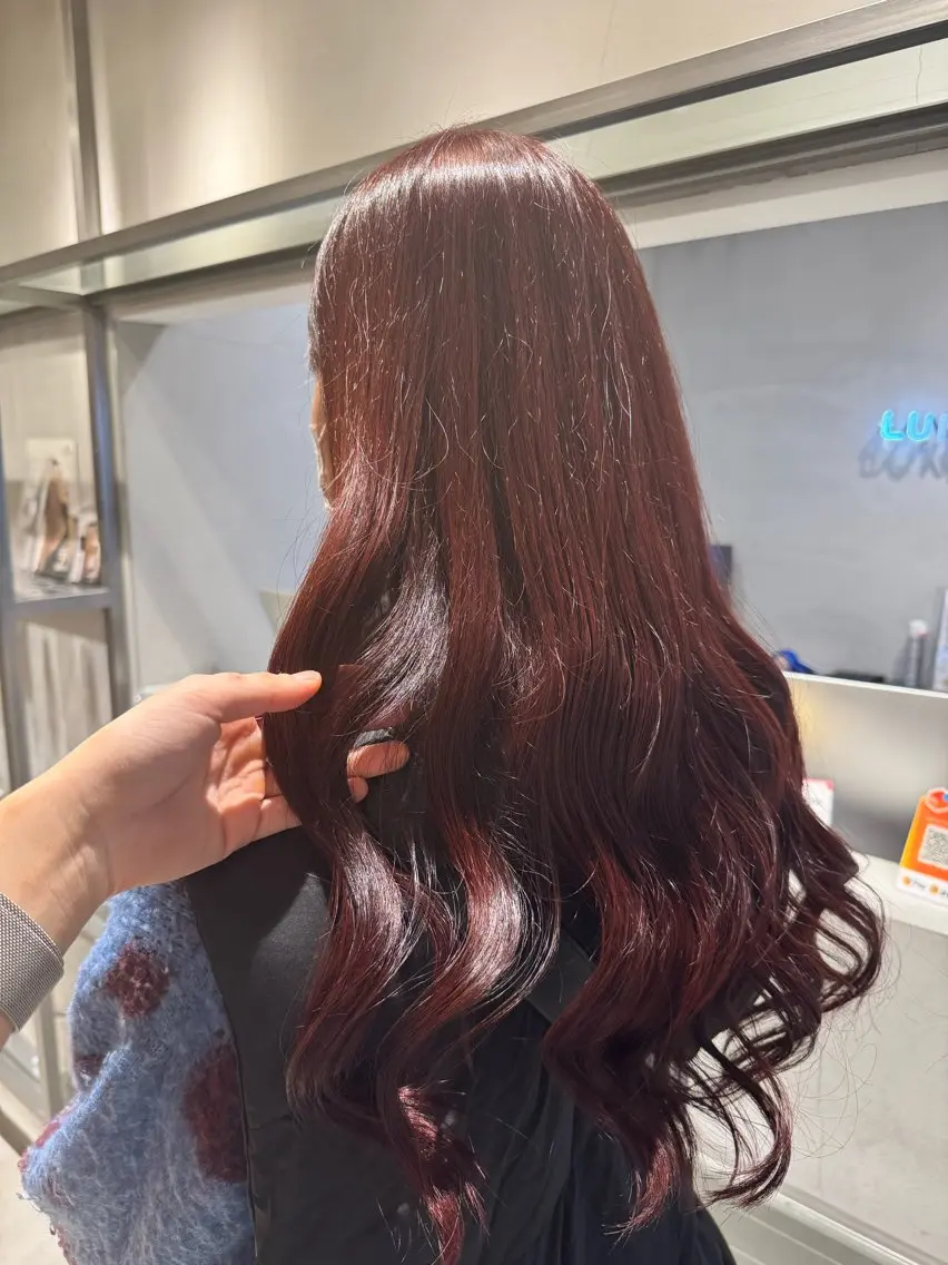 ロング ヘアカラー 🌶F-CODE RINA🌶のヘアスタイル