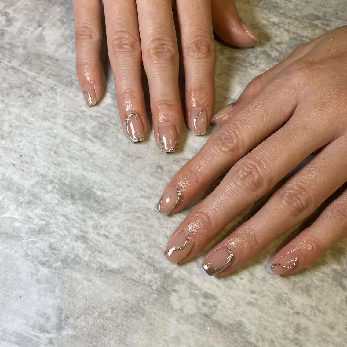 ネイル ハンドネイル L'ecrin 田中のネイルデザイン